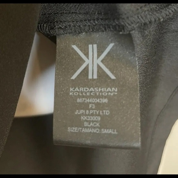 Kardashian Kollection Black Dress S Short Fit & Flair Sleeveless Gothic School - Picture 6 of 9